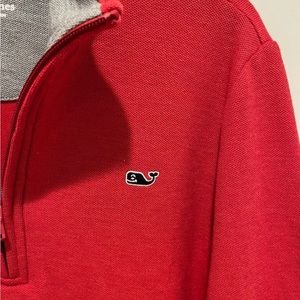 Vineyard Vines Boys Pique Saltwater Quarter-Zip Pullover
